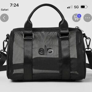 ALO Yoga Black Mini Bag- NWT- Authentic